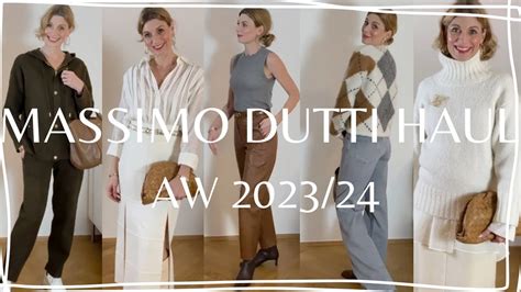 Massimo Dutti Haul Autumn Winter Youtube