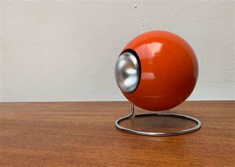 Mid Century Space Age Globe Tischlampe Von Erco 1970er Bei Pamono Kaufen