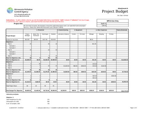 Gantt Chart Template - Project Budget - Edit, Fill, Sign Online | Handypdf