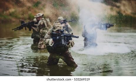 British Special Forces Soldiers Weapon Take Stock Photo 486153145 ...