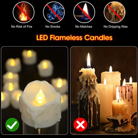 Battery Operated Timer Candles – 12 Pack – New Age U.S. Inc.