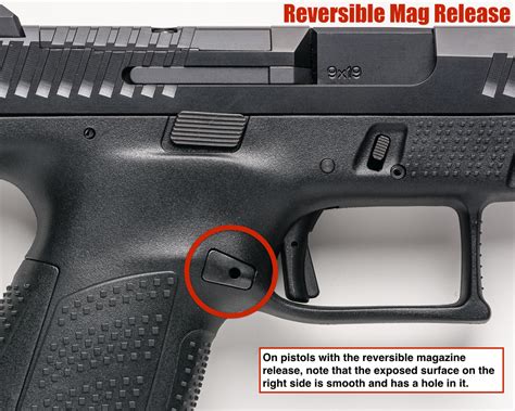 IDing The Ambi Vs Reversible CZ P10 Mag Releases Apex Tactical