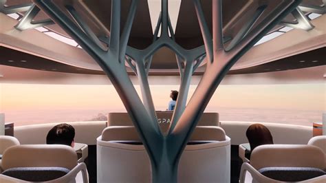 The Airbus Airspace Cabin Vision Chroma D Motion Graphics