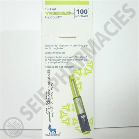 Tresiba Flextouch I U Ml Prefilled Pen Ml Xx Seif Pharmacies