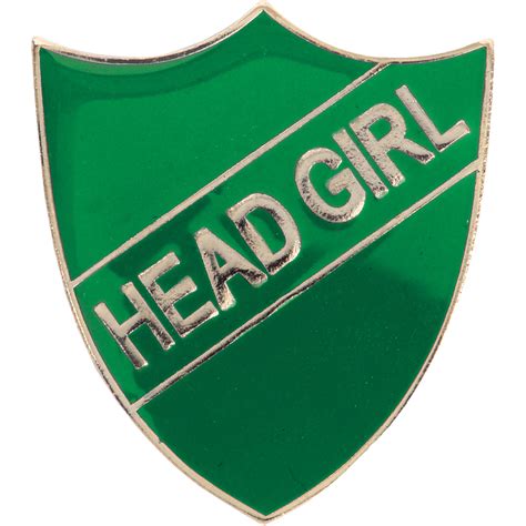 Head Girl Badge Green | Sports Directory | £2.40