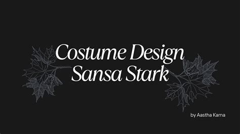 Costume Design- Sansa stark :: Behance