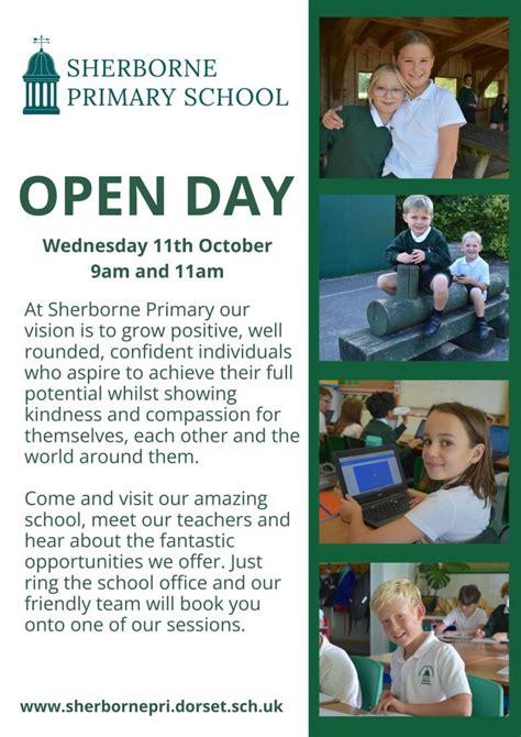 Open Morning Sherborne Primary School