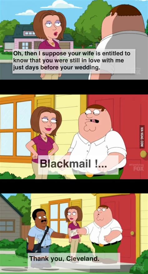 blackmail! : r/familyguy