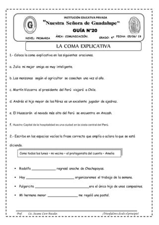 Ficha De Aplicacion Del 3 Al 7 06 PDF Descarga Gratuita