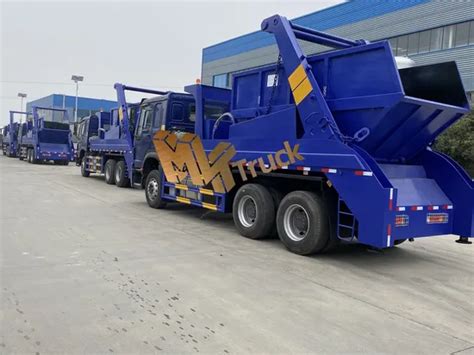 ISO9000 Approved Dump Manten Roro Or Bulk Hook Lift HOWO Garbage Truck