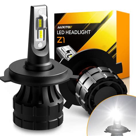 Auxito Combo H Led Headlight Kit Bulbs High Low Beam Super