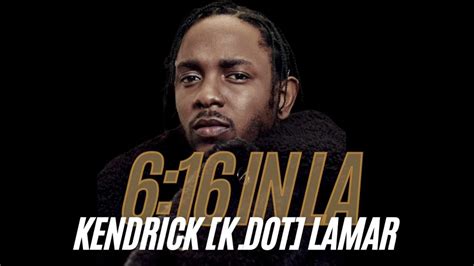 6 16 In La Kendrick Lamar 2nd Drake Diss [new Official Audio] Youtube