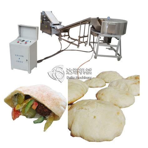 Fully Automatic Pita Production Line Arabic Bread Making Machine