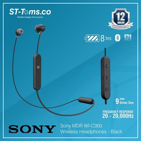 Jual Sony Mdr Wic Wi C Wi C Wireless Headphones Black E