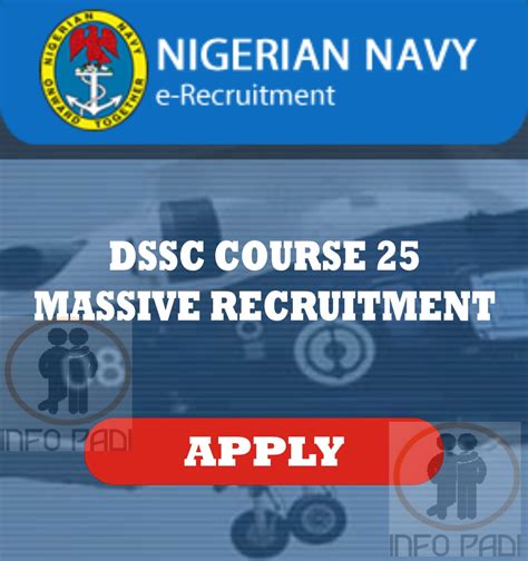 Nigerian Navy Dssc Course 25 Recruitment For Consultants 2018 Apply Here