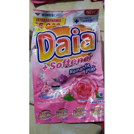 Jual Daia Softener Romantic Pink Gr Shopee Indonesia