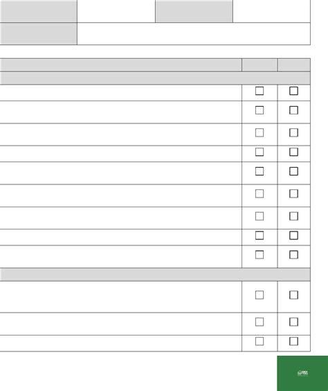 Personal Protective Equipment Ppe Self Inspection Checklist In Word