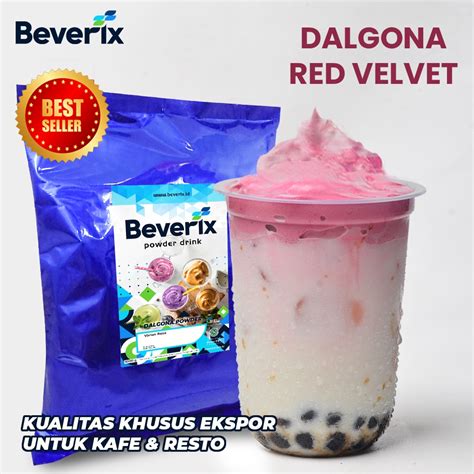 Jual Bubuk Dalgona Kekinian Premium Aneka Rasa Kiloan Kemasan Kg Taro