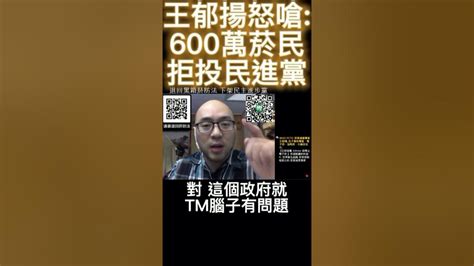 世衛菸草減害專家 王郁揚 怒嗆 600萬菸民 2024拒投民進黨 電子菸 電子煙 加熱菸 菸害防制法 新潮流 賴清德 柯文哲 侯友宜 郭台銘 蘇煥智 Youtube