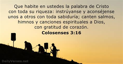 Colosenses 3 16 Versículo de la Biblia DailyVerses net