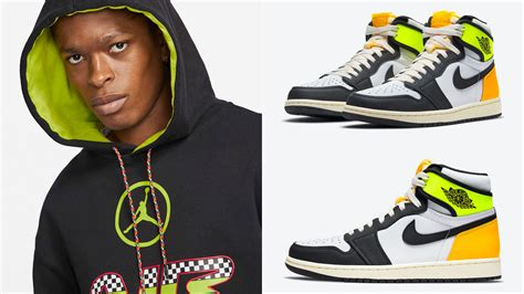 Air Jordan 1 High Volt Gold Clothing Match | SneakerFits.com