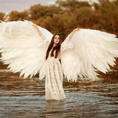 Angel Wings Cosplay Wings Wings Photo Prop White Angel Etsy