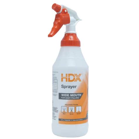 Hdx 32 Oz All Purpose Spray Bottle Hdx32102 The Home Depot