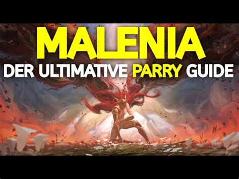 Elden Ring Der Ultimative Parry Guide Zu Malenia Youtube