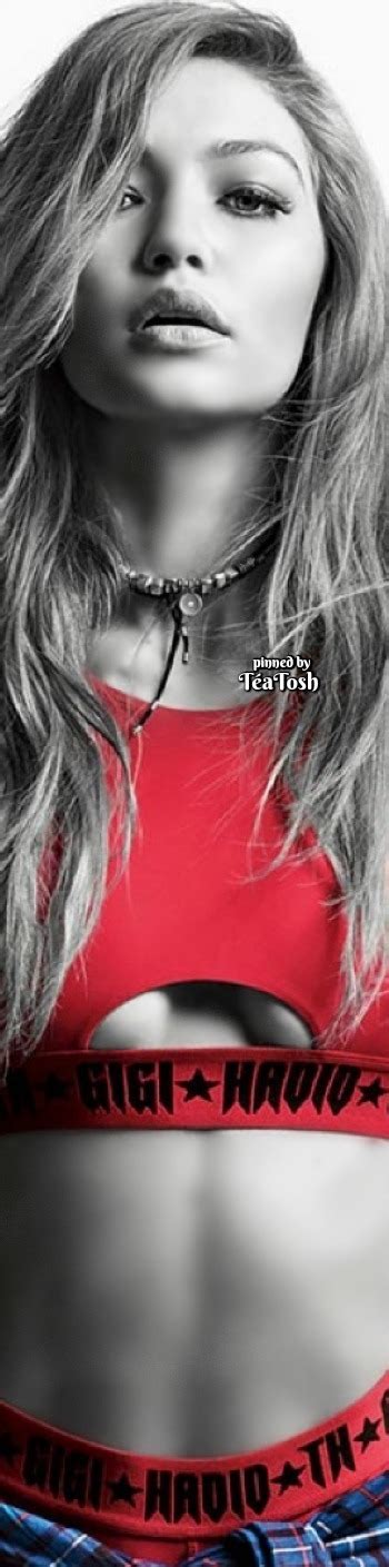 T A Tosh T A Tosh Gigi Hadid Rock Roll Vibes For