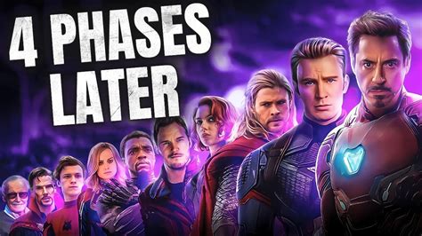 The Marvel Cinematic Universe 4 Phases Later YouTube