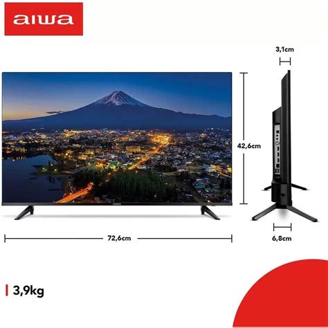 Tv Smart Hd D Led Aiwa Ips Wi Fi Hdr Aws Tv Bl Adriano