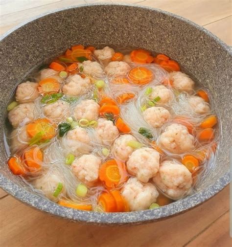 Resep Mudah Sup Bola Udang Segar Gurih Favorit Krucils Resep Kekinian