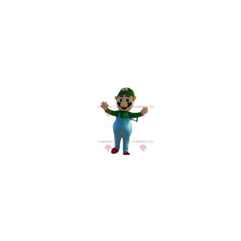 Mascot Luigi, companion of Mario Bros - Our Sizes L (175-180CM)