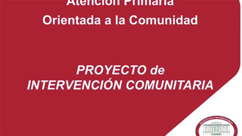 Apoc C Mo Redactar Un Proyecto De Intervenci N Comunitaria Youtube