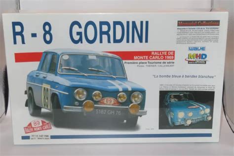 RENAULT R 8 GORDINI Montecarlo 69 Plastic Kit 1 24 Scale To