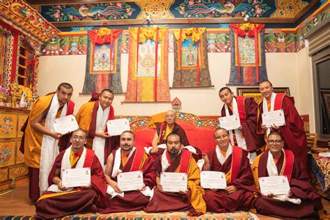 Tulku Lobon Khenpos Enthronement Ceremony Held At Drikung Kagyu