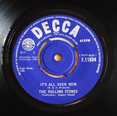 The Rolling Stones It S All Over Now Good Times Bad Times