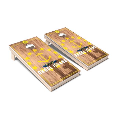 Rhode Island Cornhole Boards - All Weather