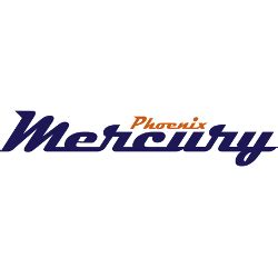 Phoenix Mercury Wordmark Logo | SPORTS LOGO HISTORY