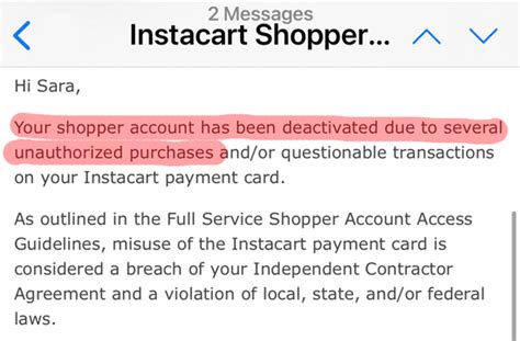 Deactivated By Instacart How To Get Your Account Back Ridesharing