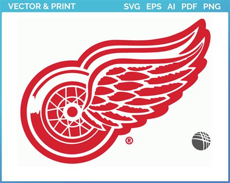 Detroit Red Wings - Alternate Logo (1983) - Hockey Sports Vector SVG ...