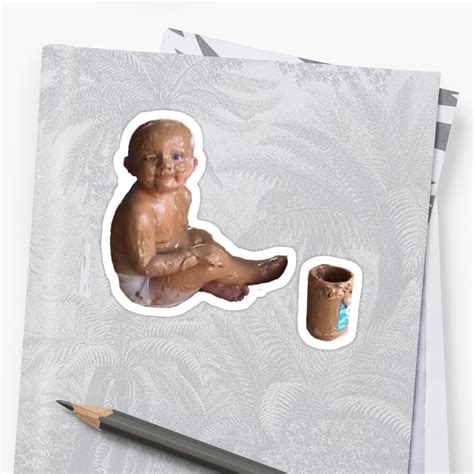 "Peanut Butter Baby" Stickers by cheyennesamson | Redbubble