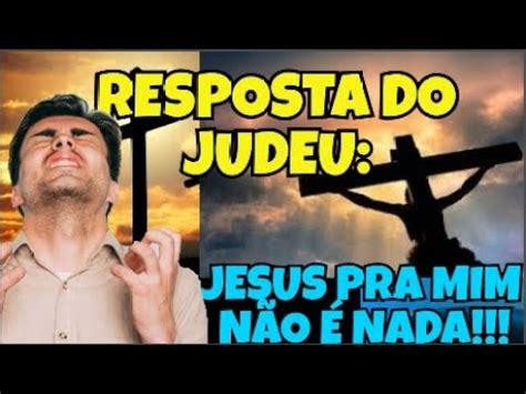 FINAL DOS TEMPOS ISRAEL VEJA OQUE OS JUDEUS RESPONDERAM QUANDO