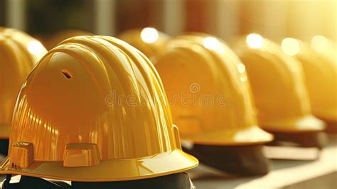 Construction Site with Safety Helmet Stock Photo - Image of freedom, flag: 284434556