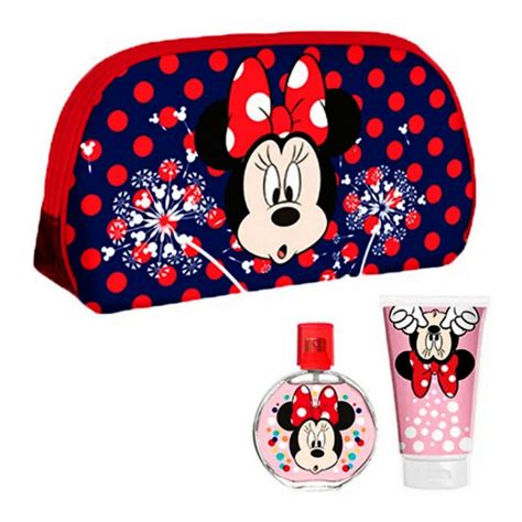 Estuche Disney Minnie Mouse Piezas Cartuchera Perfumes Aqua