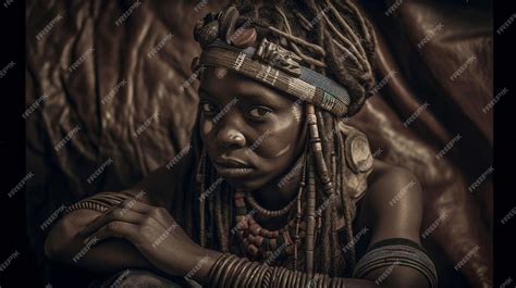 Premium Ai Image African Tribes Intimate And Powerful Portraits