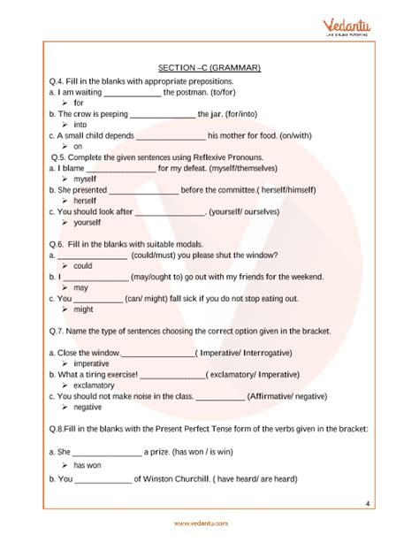 Class 5 Question Paper 2020 Kvs 1st 2nd 3rd 4th 5th Class Model Paper 2021 All Subject Pdf