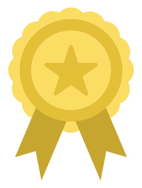 Rosette Award Icon Vector Art At Vecteezy