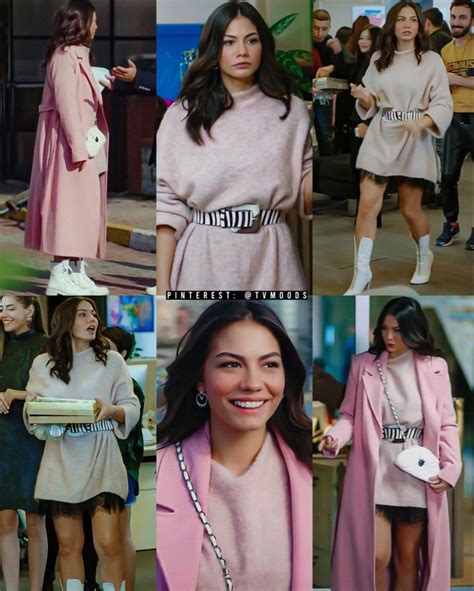 Erkenci Ku Sanem Episode Em Looks Roupas Look