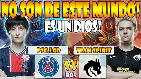 PSG LGD VS TEAM SPIRIT BO5 GAME 4 GRAN FINAL AME VS YATORO OGA DOTA PIT